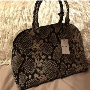 Snakeskin purse